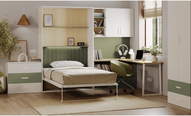 Gulta Flexi Bed Lumi ZIELONY OLIWKA